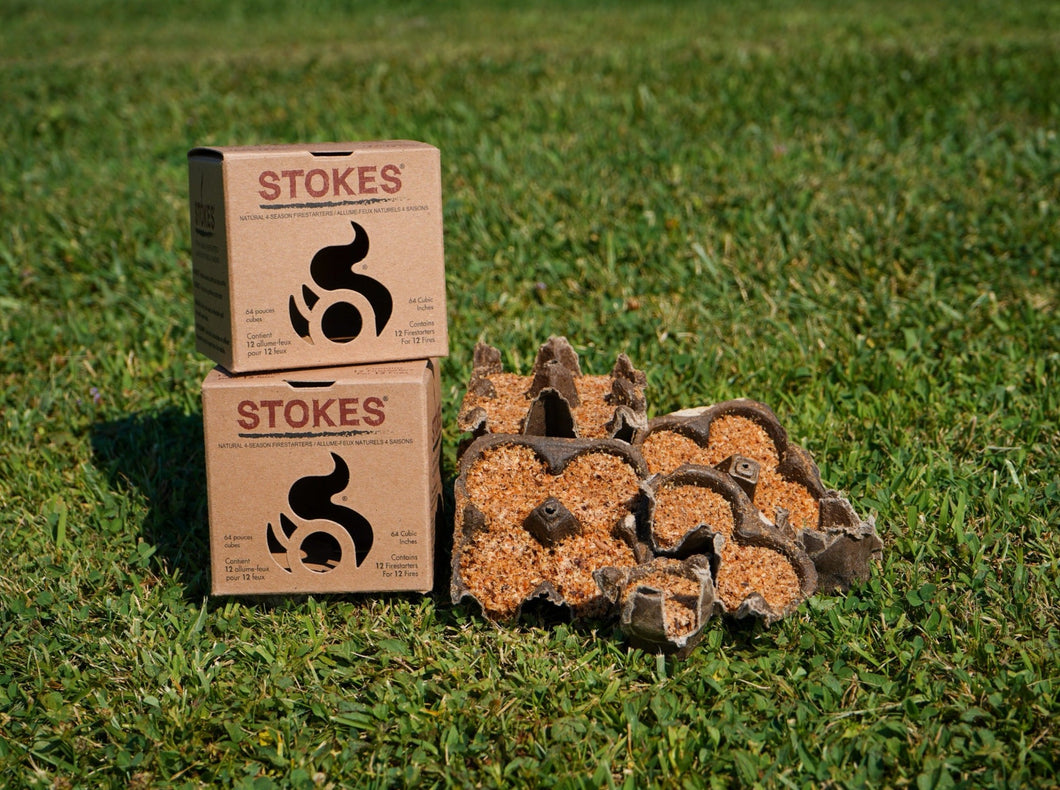 STOKES All-Natural Firestarters, 24 Fire Starters